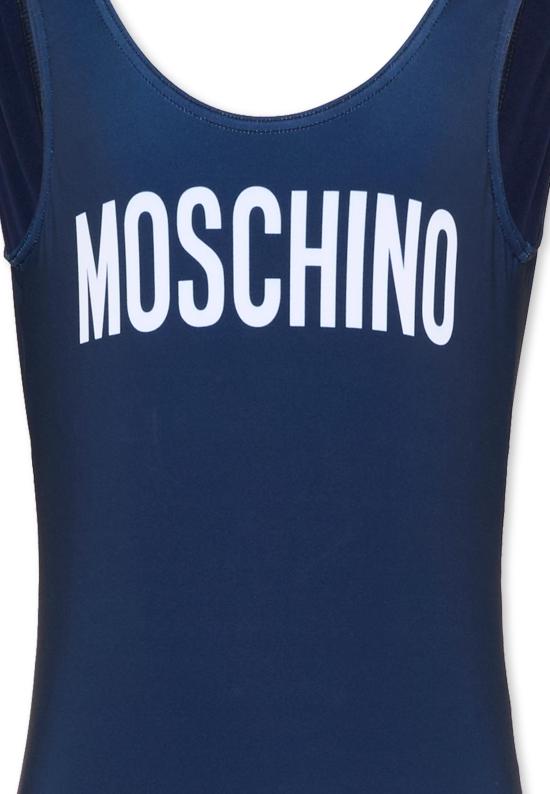 26SS [키즈] 모스키노 원피스 수영복 HDL016 LKA11 40016 BLUE - MOSCHINO