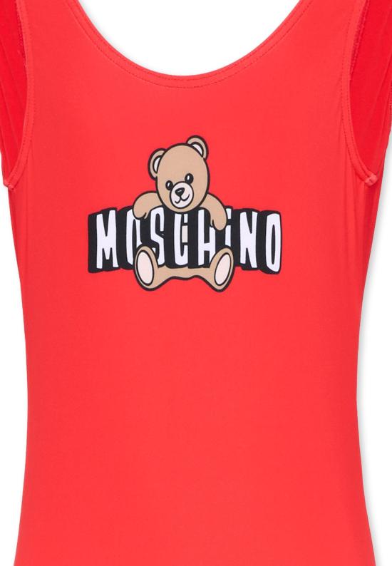 26SS [키즈] 모스키노 원피스 수영복 H2L00B LKA11 50109 RED - MOSCHINO