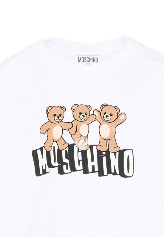 26SS [키즈] 모스키노 오버롤 HUG00W LCA88 83240 MULTICOLOR - MOSCHINO