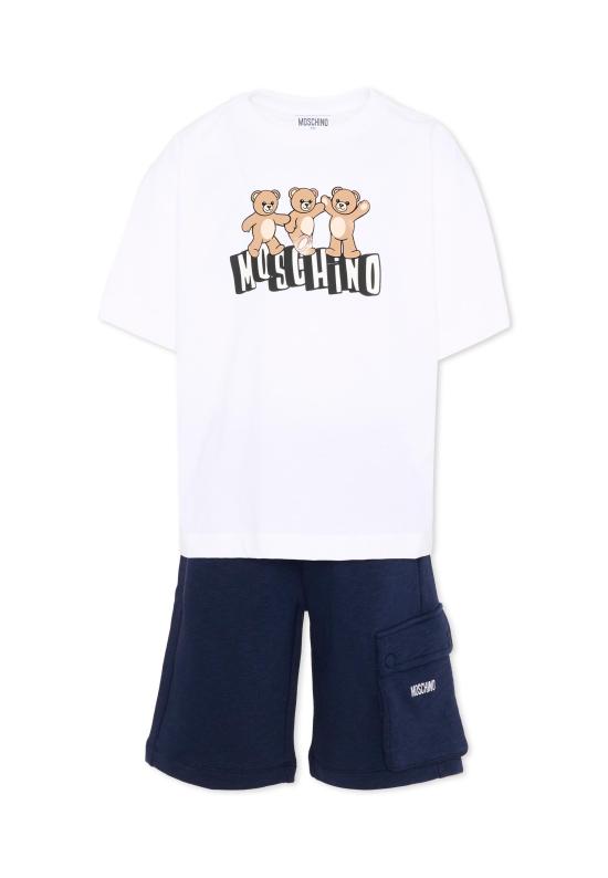 26SS [키즈] 모스키노 오버롤 HUG00W LCA88 83240 MULTICOLOR