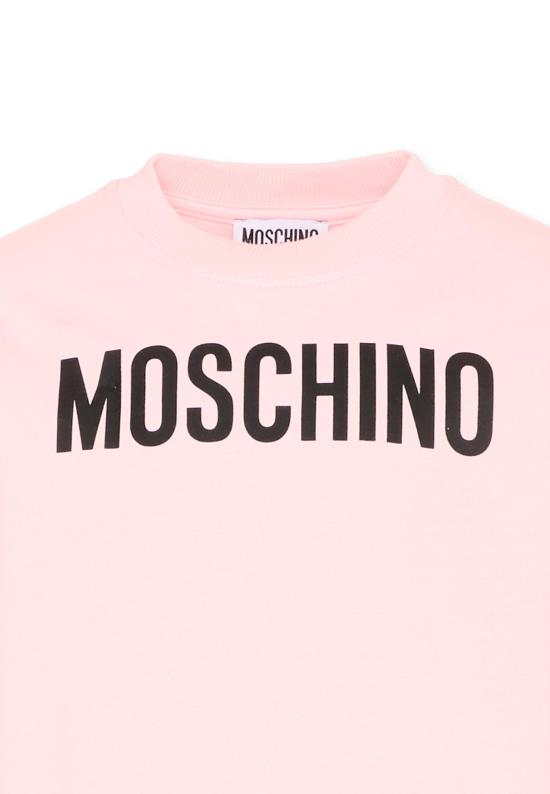 26SS [키즈] 모스키노 트레이닝 상의 HUF09Y LDA11 50209 PINK - MOSCHINO