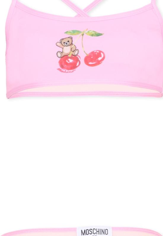 26SS [키즈] 모스키노 비키니 HGL00E LKA11 51473 PINK - MOSCHINO