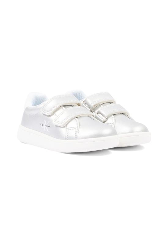 26SS [키즈] 캘빈클라인 스니커즈 V1A9 83205 0376X059 SILVER - CALVIN KLEIN