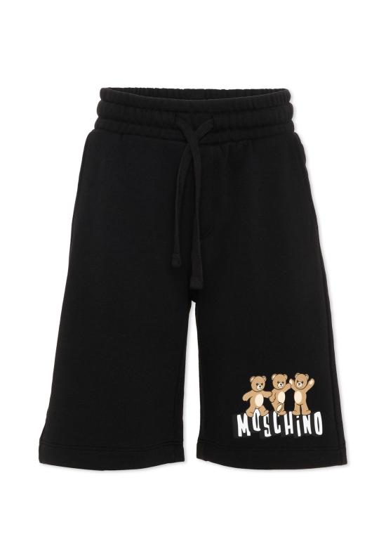 26SS [키즈] 모스키노 쇼츠/버뮤다 HUQ02M LCA89 60100 BLACK