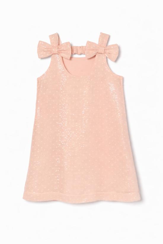 26SS [키즈] 시모네타 원피스 SY1B12 U0273 555 PINK - SIMONETTA