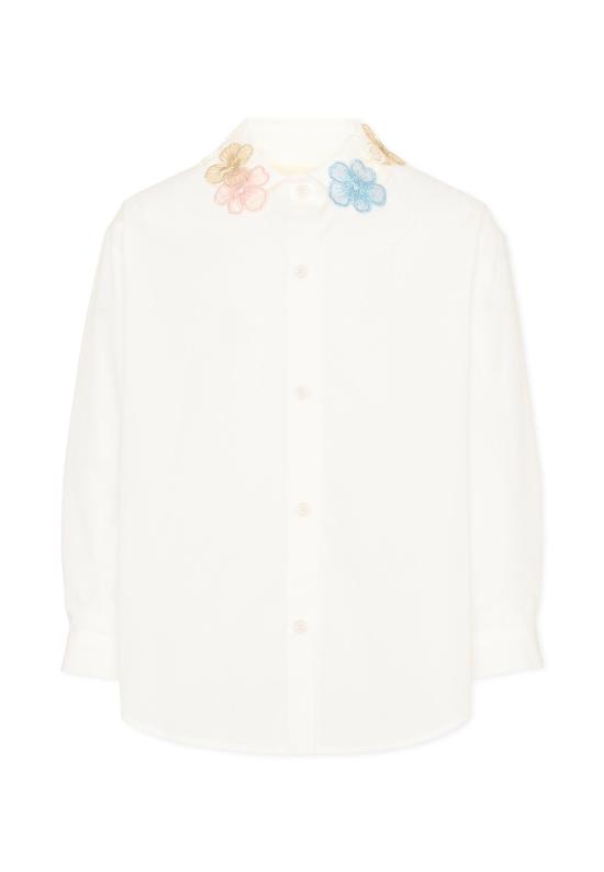 26SS [키즈] 시모네타 셔츠 SY5A20 P0013 101MC IVORY