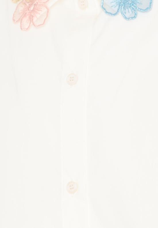 26SS [키즈] 시모네타 셔츠 SY5A20 P0013 101MC IVORY - SIMONETTA