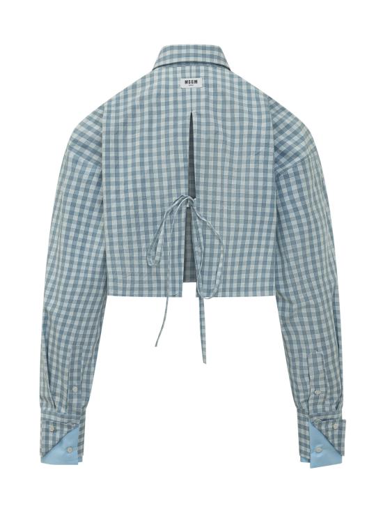 26SS 엠에스지엠 셔츠 4041MDE12Y267108 84 LIGHT BLUE - MSGM