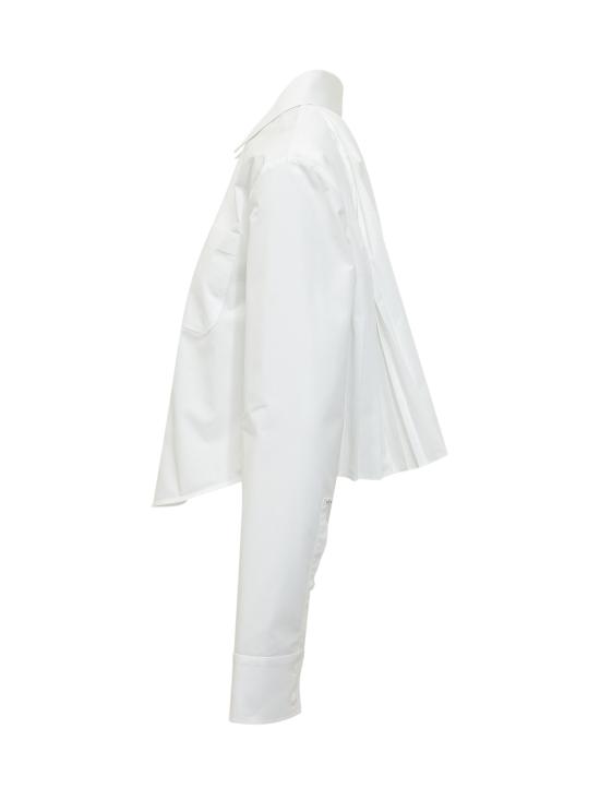 26SS 스포트막스 셔츠 2612111041600 001 BIANCO OTTICO - SPORTMAX