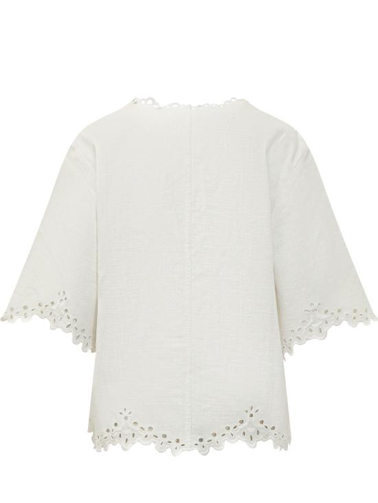 26SS 이자벨마랑에뚜왈 반팔 티셔츠 26PHT0586FBD1J04E 20WH WHITE - ISABEL MARANT ETOILE