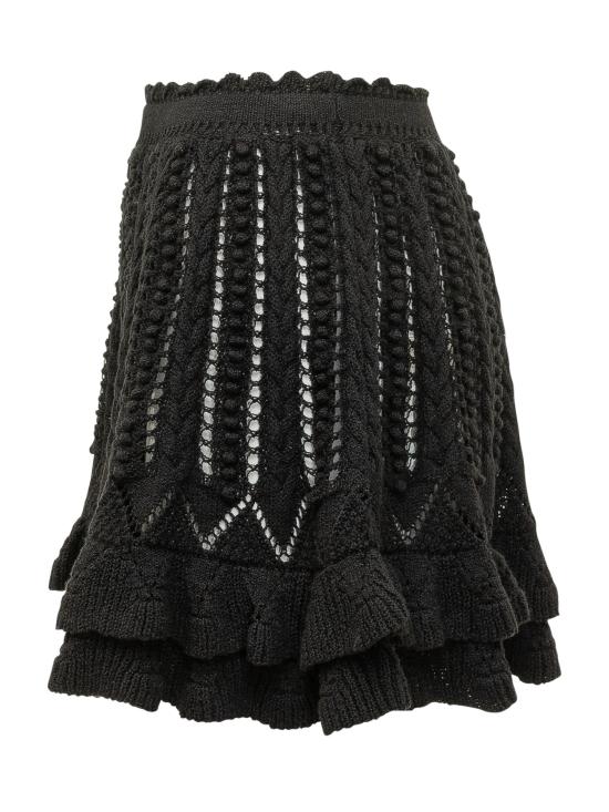 26SS 이자벨마랑에뚜왈 숏 스커트 26PJU0473FAD1L04E 01BK BLACK - ISABEL MARANT ETOILE