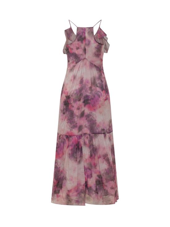 26SS 이자벨마랑에뚜왈 롱 원피스 26PRO1062FAD1J13E 40PK PINK - ISABEL MARANT ETOILE