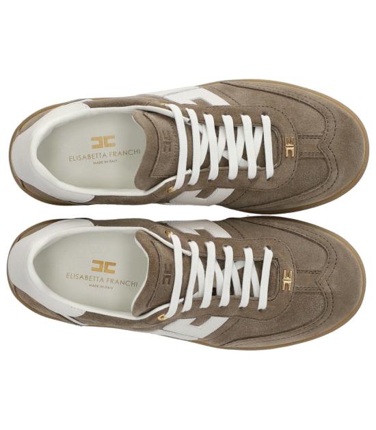 26SS 엘리자베타프랜치 스니커즈 SA61G61E2 FC5 36 Beige - ELISABETTA FRANCHI