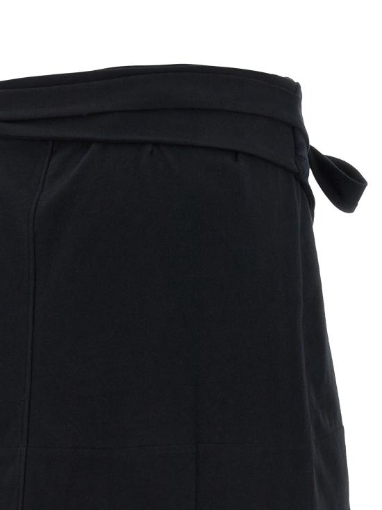 26SS 이자벨마랑 숏 스커트 JU0198FDA1N41I01BK - ISABEL MARANT