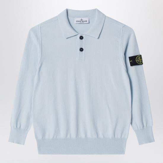 26SS [키즈] 스톤 아일랜드 폴로 티셔츠 165100008 BS00B2 Light blue