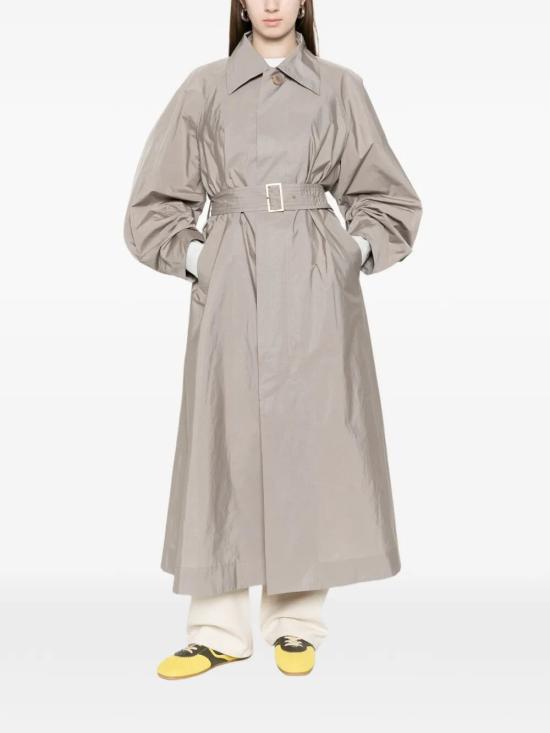 26SS 이세이 미야케 코트 IM66FA552 10 GREIGE - ISSEY MIYAKE