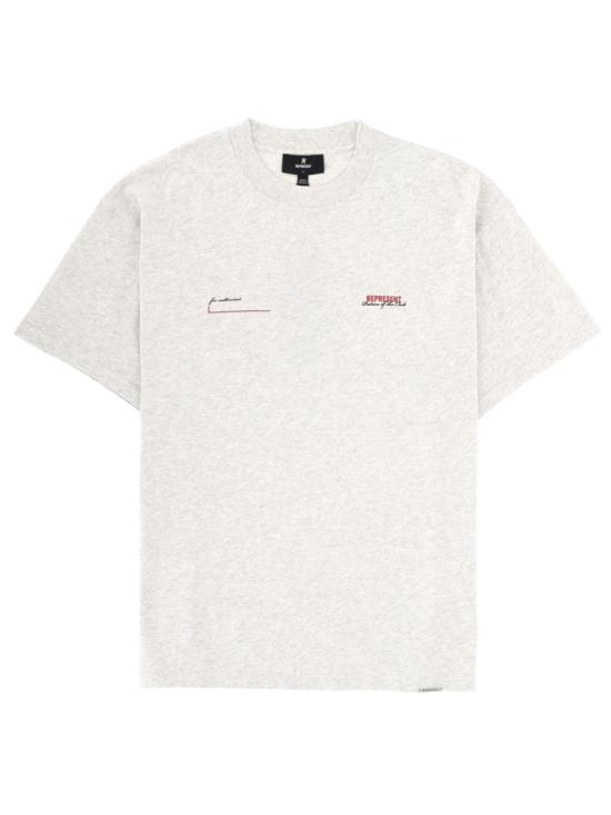 26SS 리프레젠트 반팔 티셔츠 MLM4274 30 BEIGE