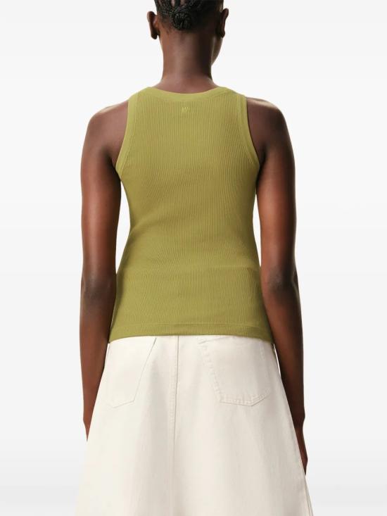 26SS 아미 ADC 코튼 탱크탑 FTP811 JE0117A035 GREEN - AMI