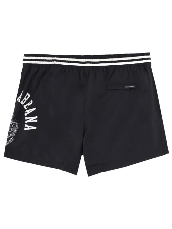 26SS 돌체앤가바나 스윔팬츠 M4F34T ON0CVHN5YW BLACK - DOLCE & GABBANA