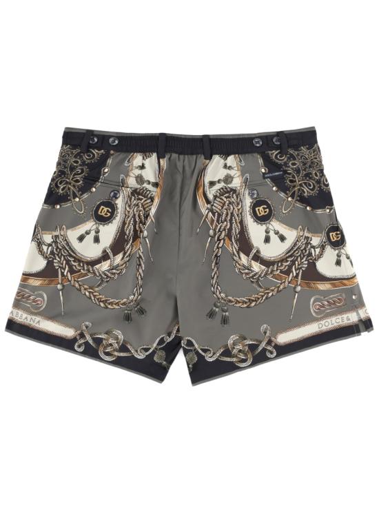 26SS 돌체앤가바나 스윔팬츠 M4E68T FIM7THJ5XB GREY - DOLCE & GABBANA