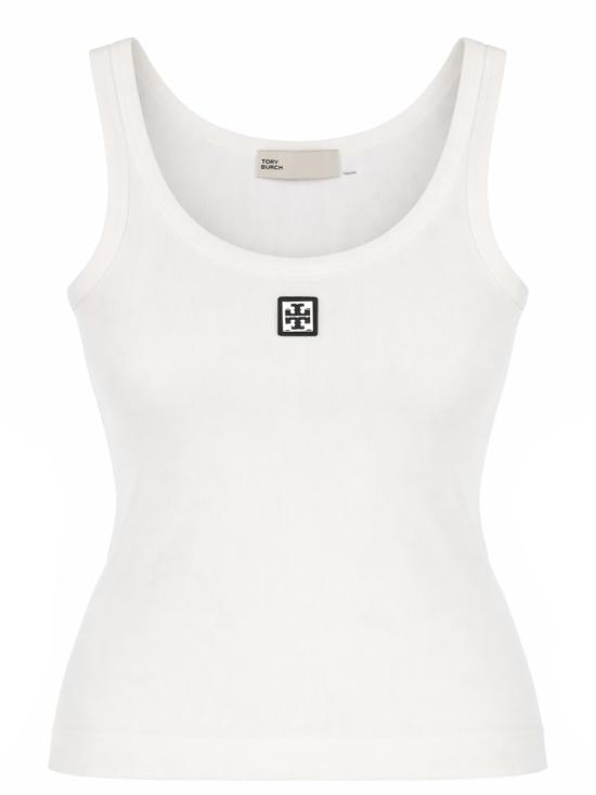 26SS 토리버치 민소매 티셔츠 165173 047 WHITE