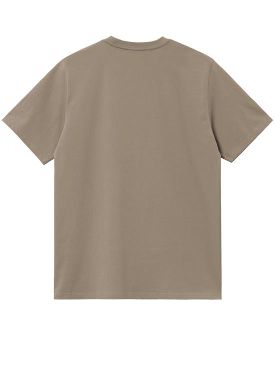 26SS 칼하트 WIP 숏슬리브 포켓 티셔츠 I030434 3IR XX Iroko - CARHARTT WIP