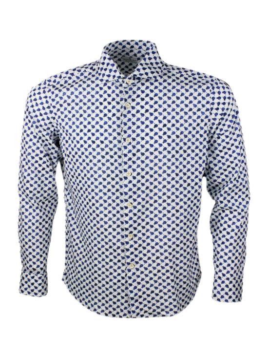 26SS 손리사 긴팔 셔츠 FJ15BTJ1040 03 Bianco blu