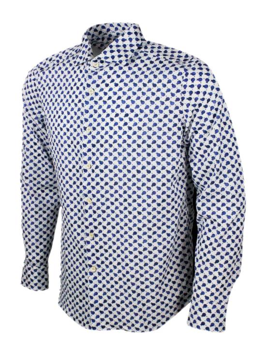 26SS 손리사 긴팔 셔츠 FJ15BTJ1040 03 Bianco blu - SONRISA