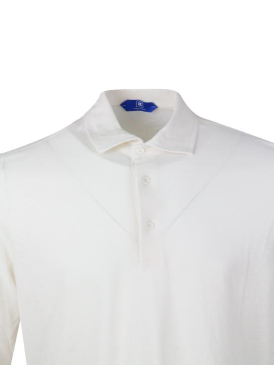 26SS 키레드 폴로 티셔츠 WPOSIL83210 01 White - KIRED