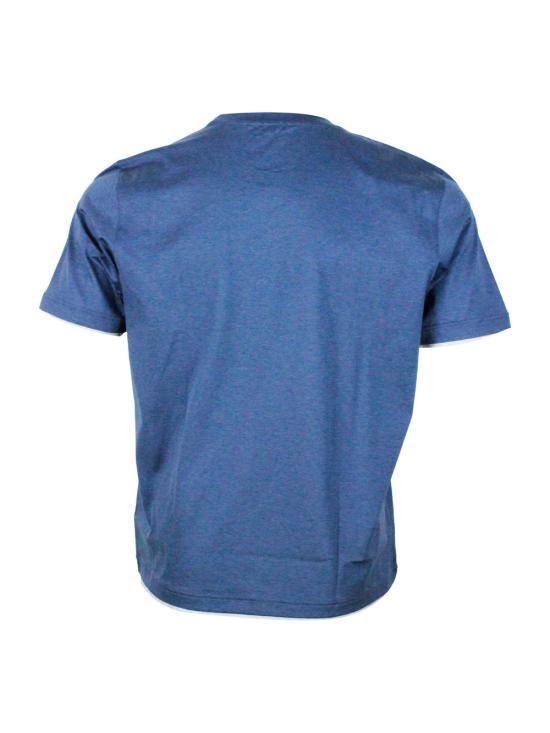 26SS 발바 반팔 티셔츠 6052373711 584 Blue - BARBA