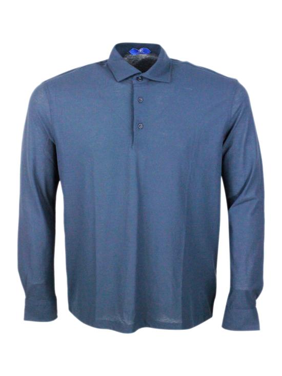 26SS 키레드 폴로 티셔츠 WPOSIL83210 31 Blue