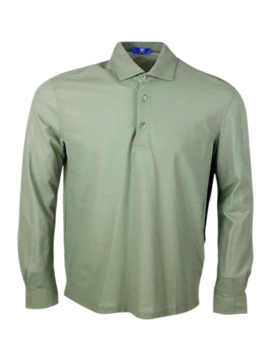 26SS 키레드 폴로 티셔츠 WPOSIL83210 05 Verde fava