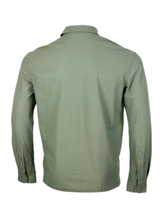 26SS 키레드 폴로 티셔츠 WPOSIL83210 05 Verde fava - KIRED