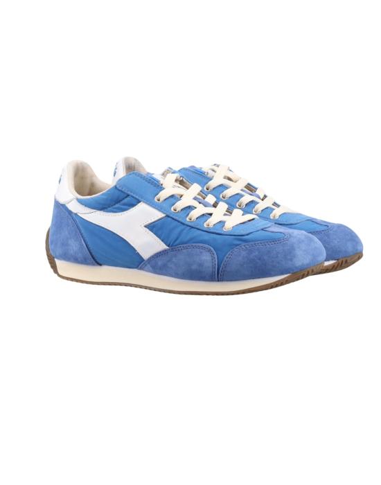 26SS 디아도라 헤리티지 스니커즈 Diadora Equipe Vela SW 나일론 & 스웨이드 스니커즈 - Blue Reflex 201 182806 - DIADORA HERITAGE