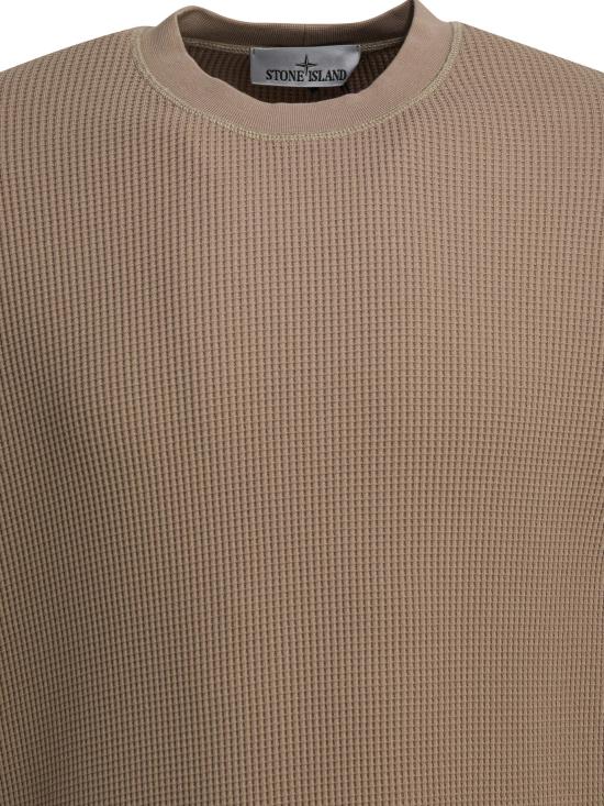26SS 스톤 아일랜드 긴팔 티셔츠 6100056S0044V009A Beige - STONE ISLAND