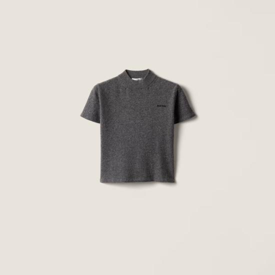 26FW 미우미우 스웨터 MMR45118A9F0480 S OOO Grey