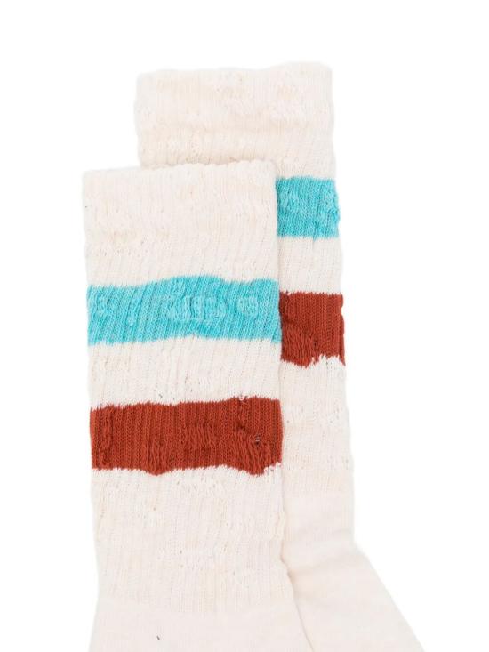 26SS 골든구스 양말 GUP00883 P000488 12402 12402 ARCTIC WOLF MELANGE CRYSTAL SEAS PICANTE - GOLDEN GOOSE