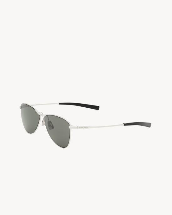 25FW 생로랑 선글라스 843055Y99698100 Silver - SAINT LAURENT