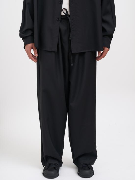 26SS 로즈 부리토 스트레이트 팬츠 NPAJAMASLANAFONDO26NERO91 Black - ROSE BURRITO