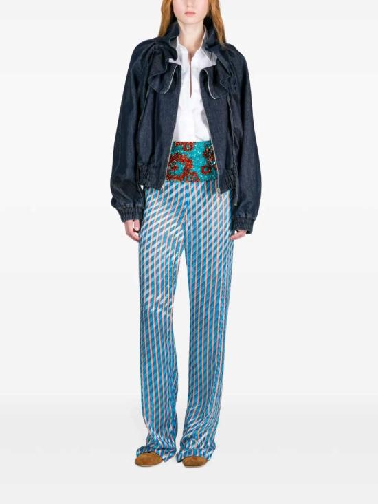 26SS 드리스 반 노튼 봄버 자켓 2611305183385 INDIGO 507 - DRIES VAN NOTEN