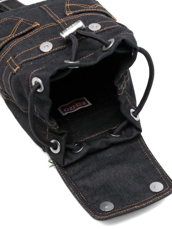 26SS 겐조 백팩 FG58SA403F23 76 FAKE DENIM NAVY BLUE - KENZO