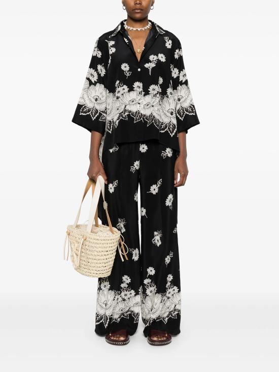 25SS 파로쉬 팔라초 팬츠 STEVEN D232299 813 FANTASIA NERO - PAROSH