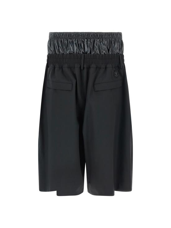 25FW 몽클레어 숏팬츠 K24042B00001 M7556999 Black - MONCLER