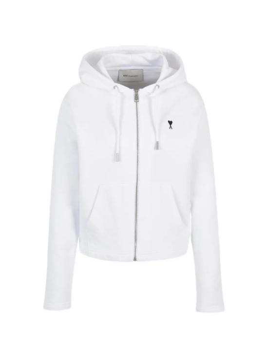 26SS 아미 후드 티셔츠 FSW783 730100 White