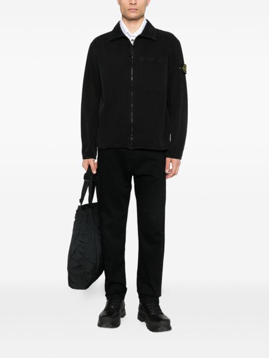 26SS 스톤 아일랜드 긴팔 셔츠 L1S151200014S0184 V0129 Black - STONE ISLAND