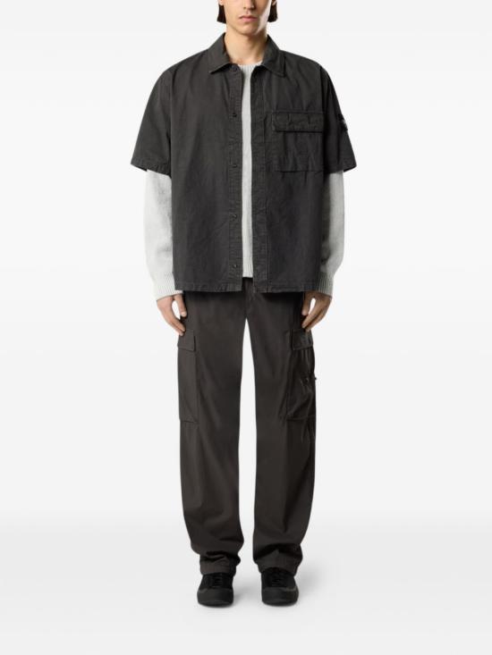 26SS 스톤 아일랜드 반팔 셔츠 L1S151200031S00WN V0165 Grey - STONE ISLAND