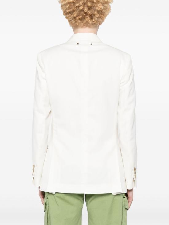 26SS 골든구스 수트 자켓 GWP00829 P00138211364 White - GOLDEN GOOSE