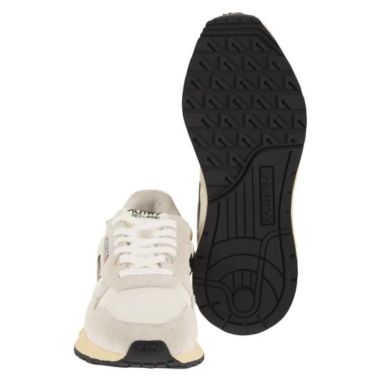 26SS 오트리 릴윈드 로우 나일론 스웨이드 스니커즈 WWLM WHITE BLACK - AUTRY