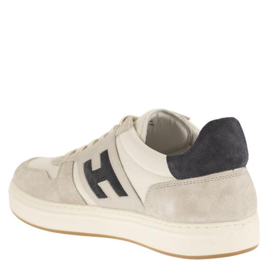 26SS 호간 스니커즈 HXM6680FZ00UHC CREAM BLUE - HOGAN