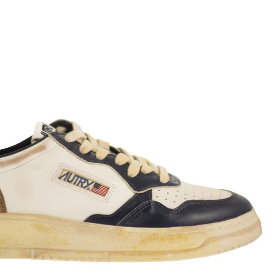 26SS 오트리 스니커즈 AVLM WHITE BLUE BROWN - AUTRY